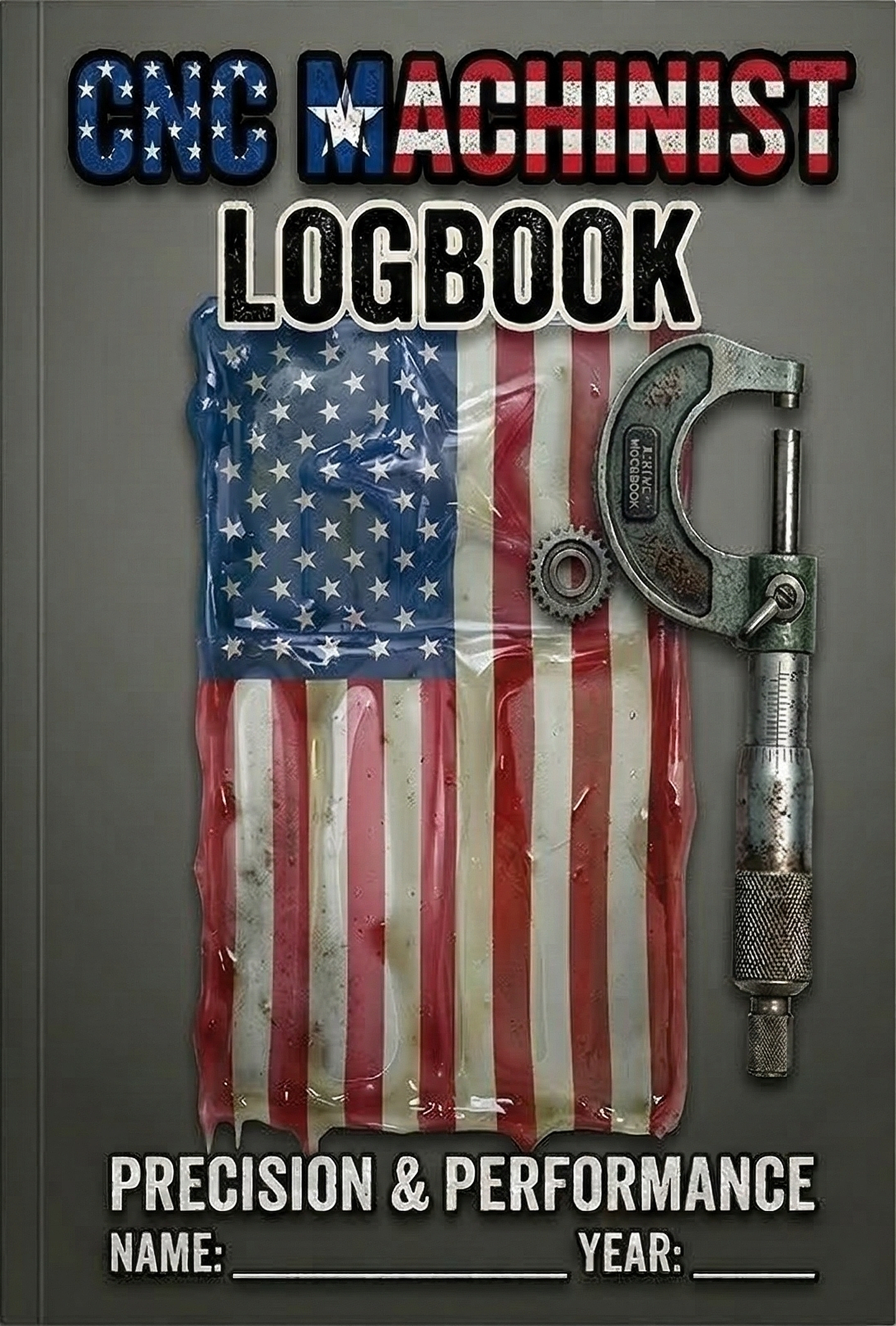 CNC Machinist logbooks (Buy 3 or more Ships Free!)
