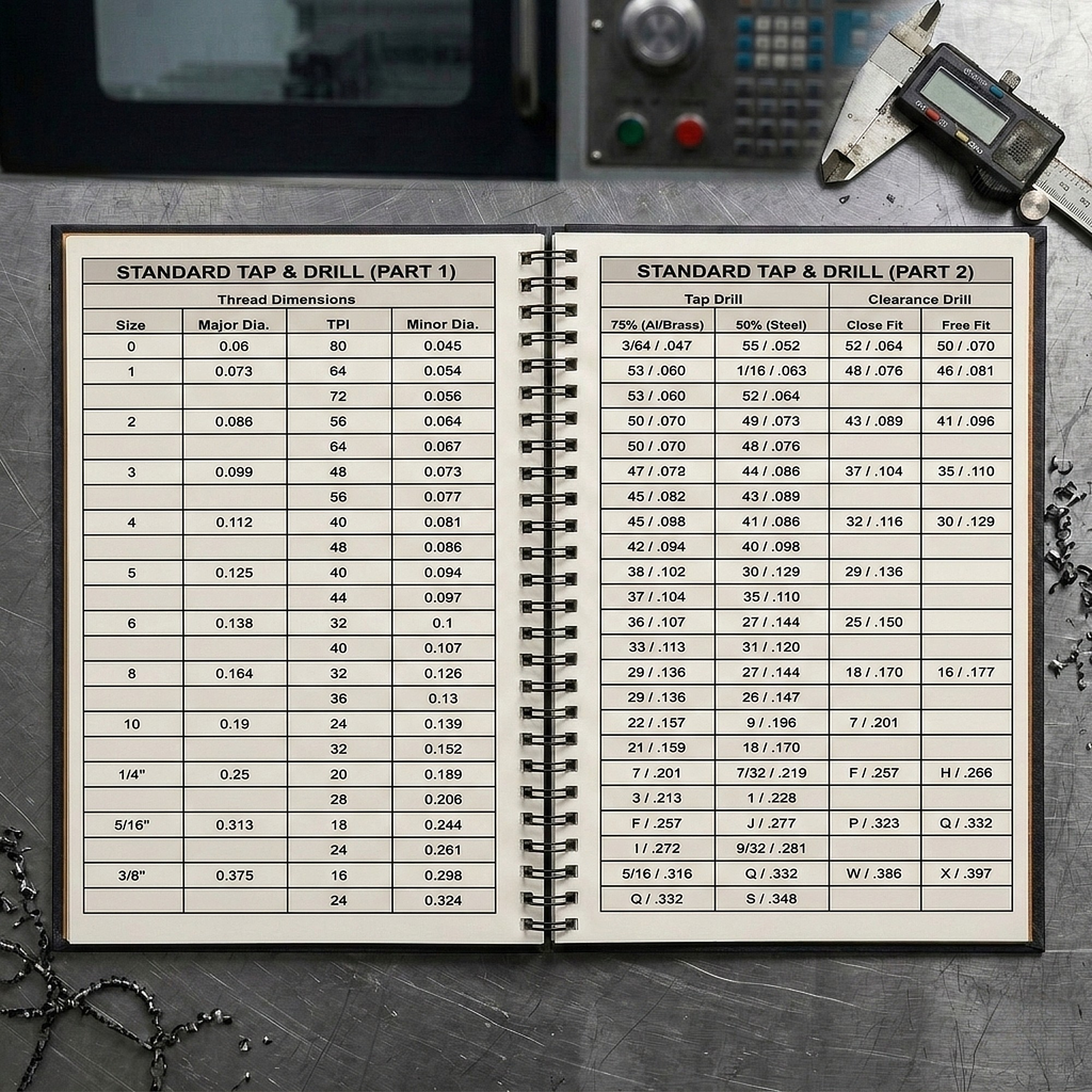 CNC Machinist logbooks (Buy 3 or more Ships Free!)