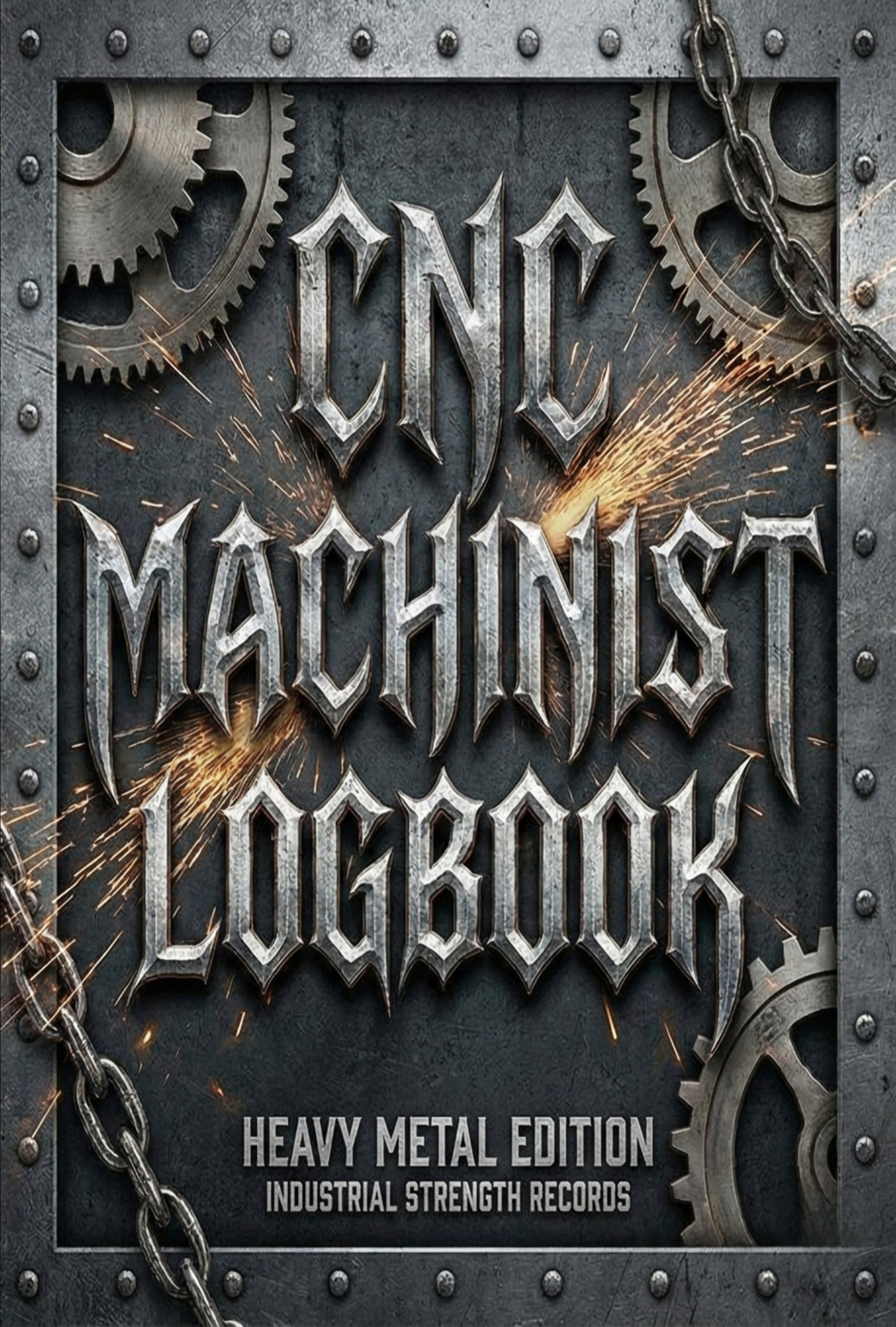 CNC Machinist logbooks (Buy 3 or more Ships Free!)