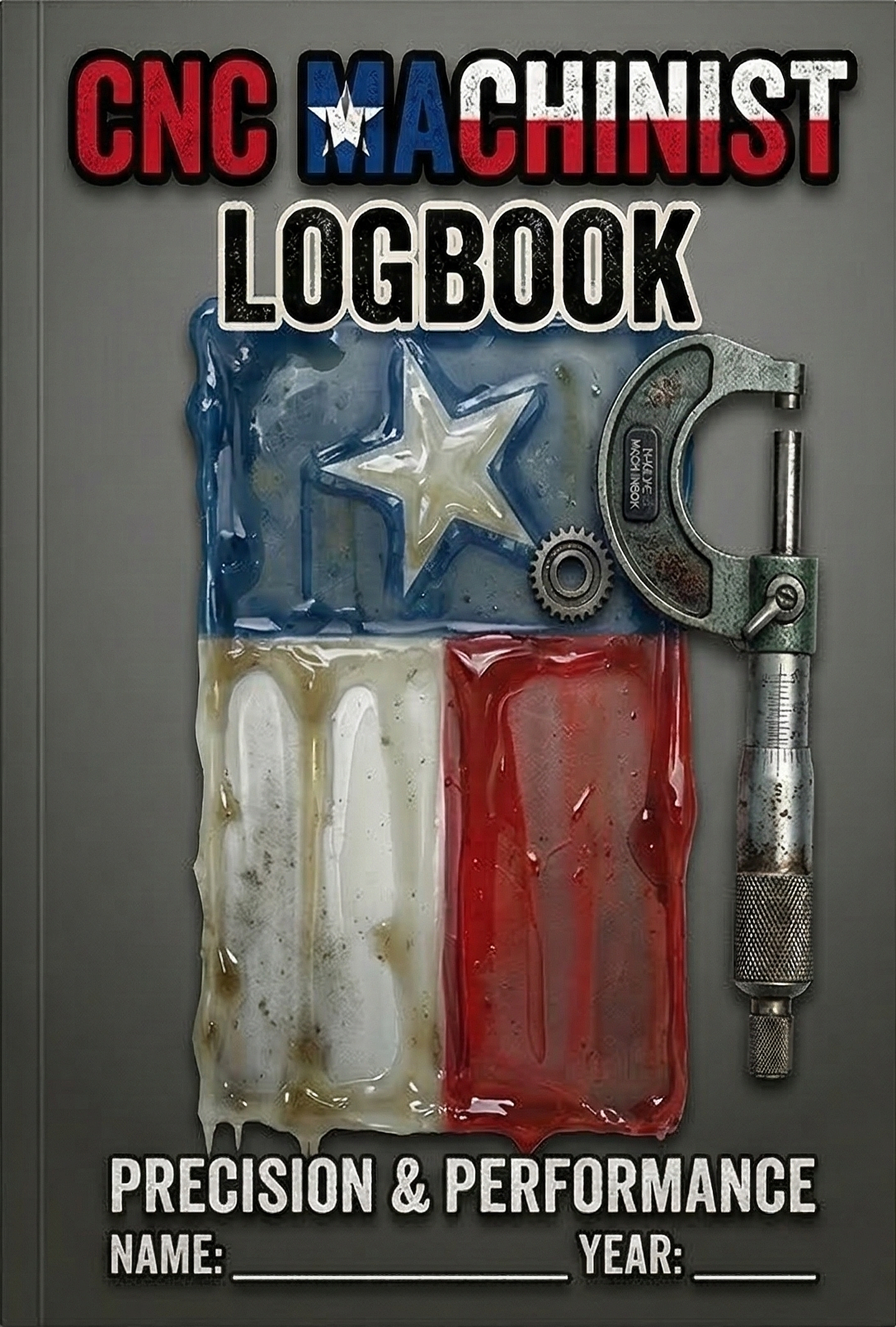 CNC Machinist logbooks (Buy 3 or more Ships Free!)